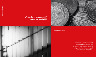 „Praktyka w&nbsp;księgowości” – ważny wyrok dla JST