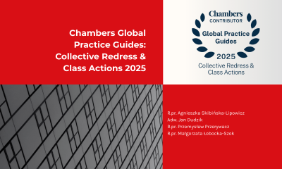 Chambers Global Practice Guides: Collective Redress & Class Actions 2025 Law and Practice &&hellip;