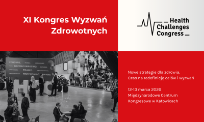 Jesteśmy partnerem XI Kongresu Wyzwań Zdrowotnych